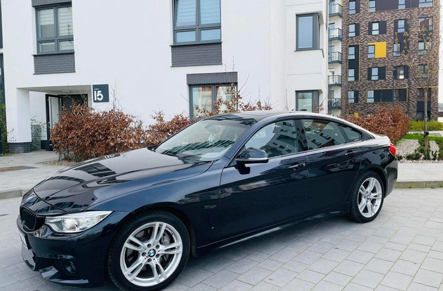 BMW Seria 4 cena 86990 przebieg: 143000, rok produkcji 2016 z Gdynia małe 22